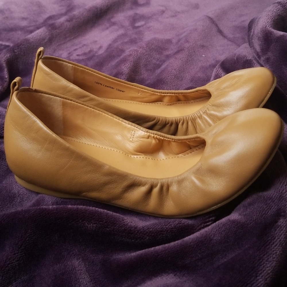 J Crew | Anya Leather Ballet Flats | 6